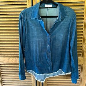 Bella Dahl.  Denim blue Color, Size Small